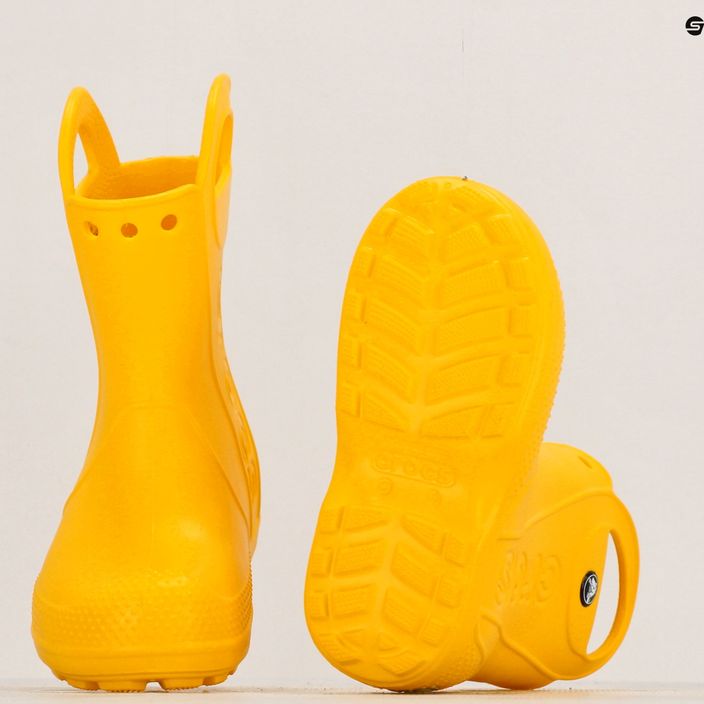 Crocs Handle Rain Boot Παιδικό κίτρινο 10