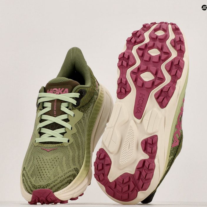 Γυναικεία παπούτσια τρεξίματος HOKA Challenger ATR 7 forest floor/beet root 9