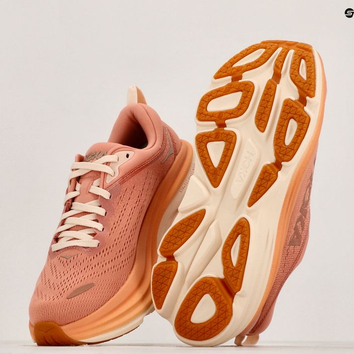 Γυναικεία παπούτσια για τρέξιμο HOKA Bondi 8 sandstone/cream 9