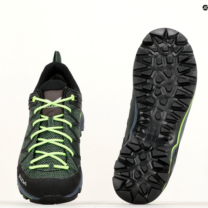 Salewa MTN Trainer Lite GTX ανδρικές μπότες πεζοπορίας myrtle/ombre blue 9