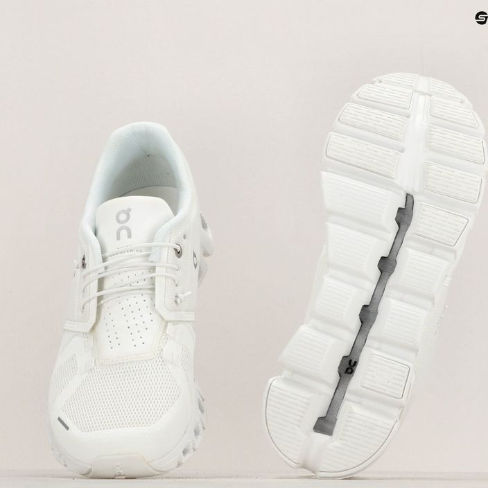 Ανδρικά On Running Cloud 5 undyed-white/white παπούτσια για τρέξιμο 16