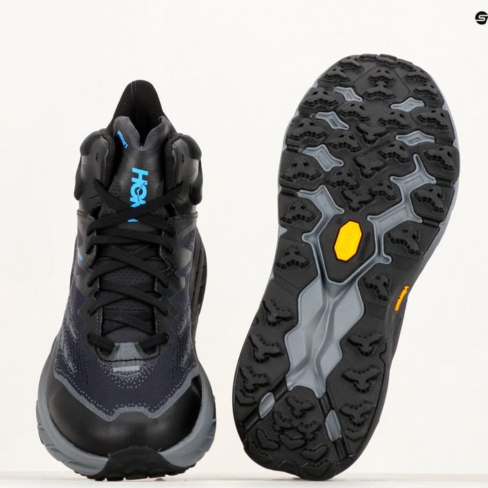 Ανδρικά παπούτσια για τρέξιμο HOKA Speedgoat 5 Mid GTX μαύρο/μαύρο 9