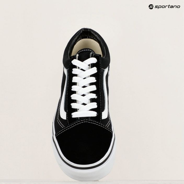 Vans UA Old Skool μαύρα/λευκά παπούτσια 12