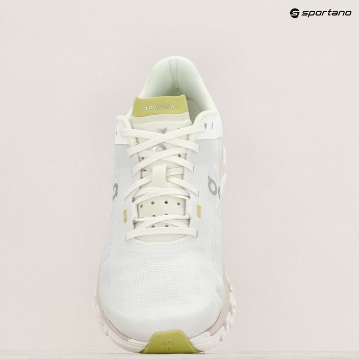 Γυναικεία On Running Cloudflow 4 λευκά/αμμώδη παπούτσια για τρέξιμο 9