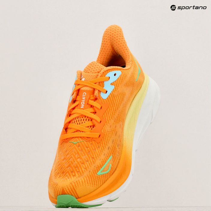 Ανδρικά παπούτσια για τρέξιμο HOKA Clifton 9 solar flare/sherbet 9