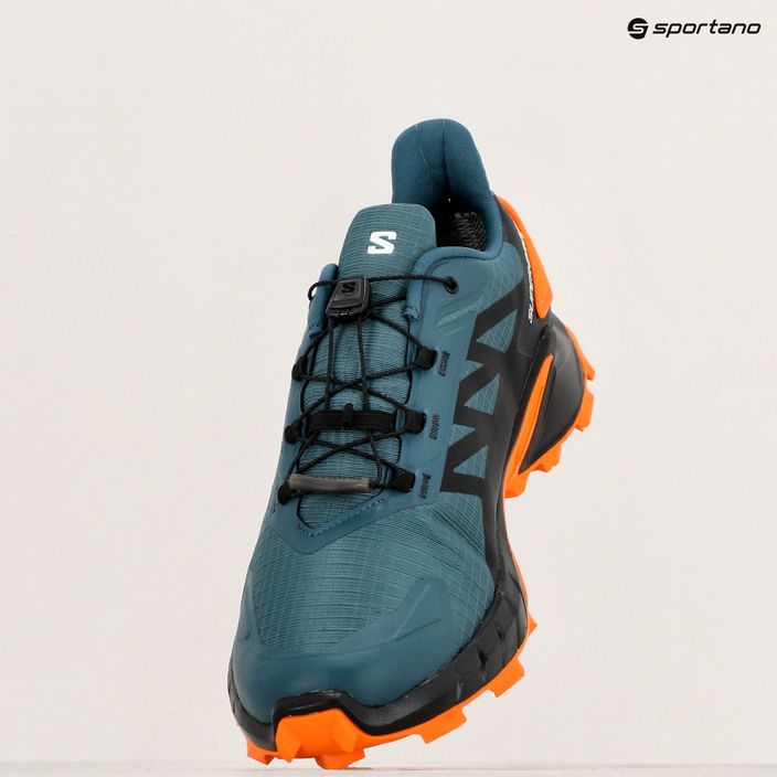 Ανδρικά παπούτσια για τρέξιμο Salomon Supercross 4 GTX stargazer/μαύρο/κουρκουμά 12