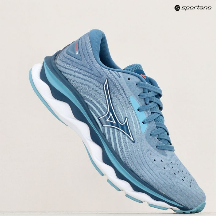Γυναικεία παπούτσια για τρέξιμο Mizuno Wave Sky 6 μπλε σκιά/λευκό/μελαχρινό μπλε 10