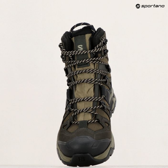 Salomon Quest 4 GTX ανδρικές μπότες πεζοπορίας λαδί νύχτα/πετρίτης/σαφάρι 10