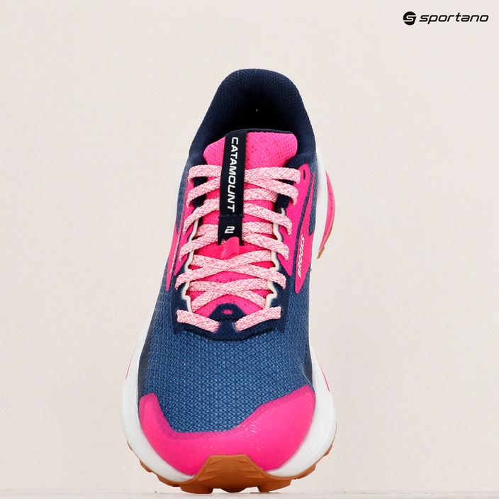 Brooks Catamount 2 γυναικεία παπούτσια για τρέξιμο παγωτό/ροζ/μπισκότο 9