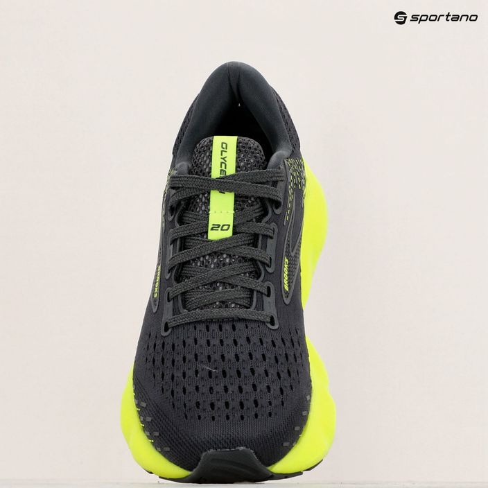 Brooks Glycerin 20 γυναικεία παπούτσια για τρέξιμο μαύρο/μαύρο μαργαριτάρι/λευκό 9
