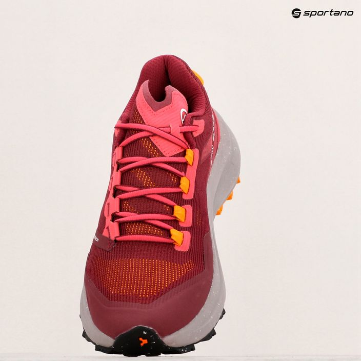 SCARPA Spin Planet γυναικεία παπούτσια για τρέξιμο βαθύ κόκκινο/σαφράν 9