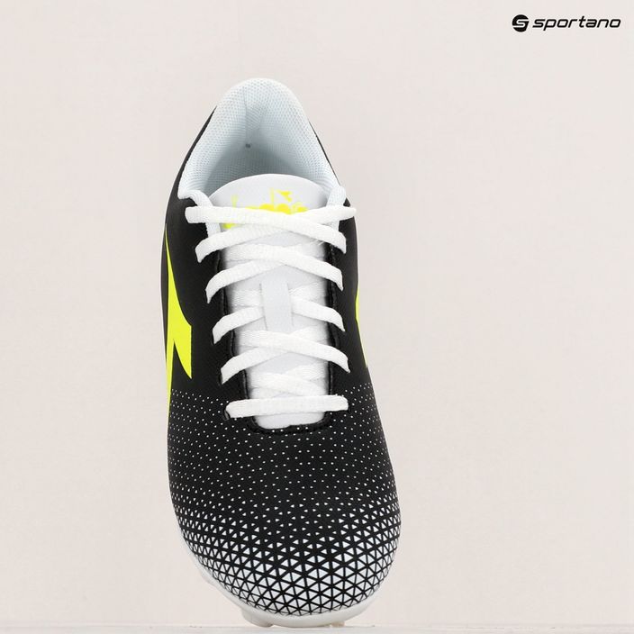 Παιδικά ποδοσφαιρικά παπούτσια Diadora Pichichi 6 MD JR μαύρο/κίτρινο φλούο/λευκό 15