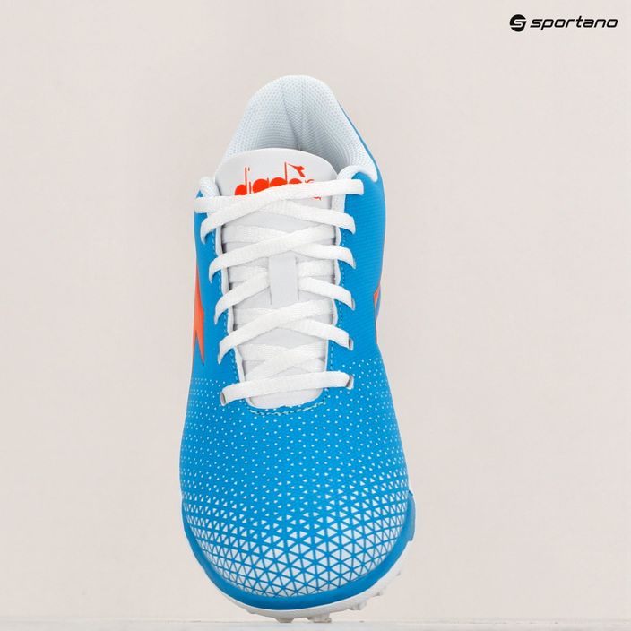 Παιδικά ποδοσφαιρικά παπούτσια Diadora Pichichi 6 TF JR μπλε φλούο/λευκό/πορτοκαλί 15