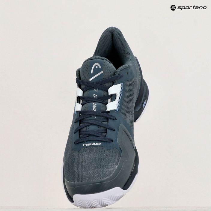 Ανδρικά παπούτσια τένις HEAD Sprint Pro 3.5 Clay σκούρο γκρι/μπλε 10