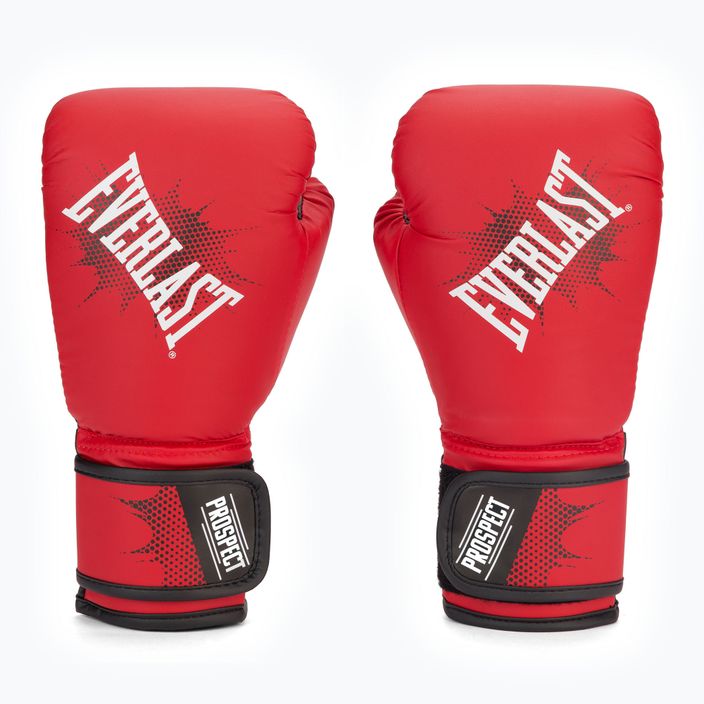 Everlast junior Pu Prospect Gloves παιδικά γάντια πυγμαχίας κόκκινα EV4600