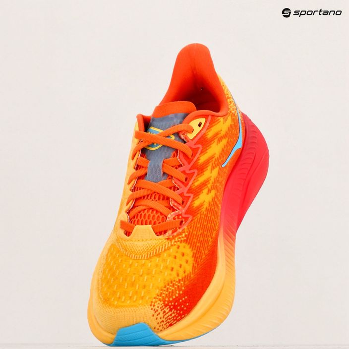 Ανδρικά παπούτσια HOKA Mach 6 poppy/squash running shoes 9