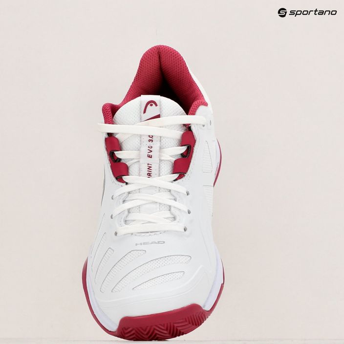 Γυναικεία παπούτσια τένις HEAD Sprint Evo 3.0 Clay λευκό/berry 9