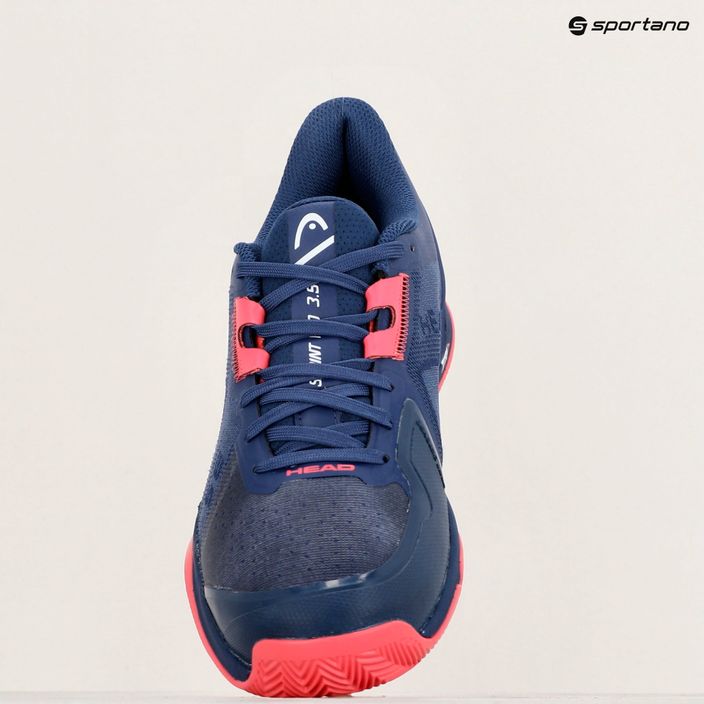 Γυναικεία παπούτσια τένις HEAD Sprint Pro 3.5 Clay dark blue/azalea 9