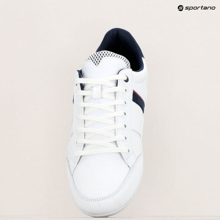 Lacoste ανδρικά παπούτσια 40CMA0067 λευκό/ναυτικό/κόκκινο 13