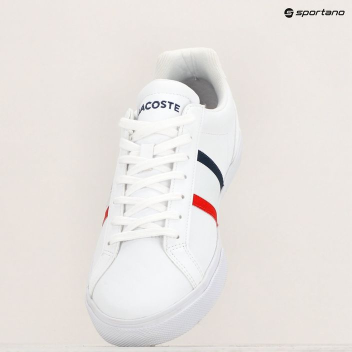 Lacoste ανδρικά παπούτσια 45CMA0055 λευκό/ναυτικό/κόκκινο 15