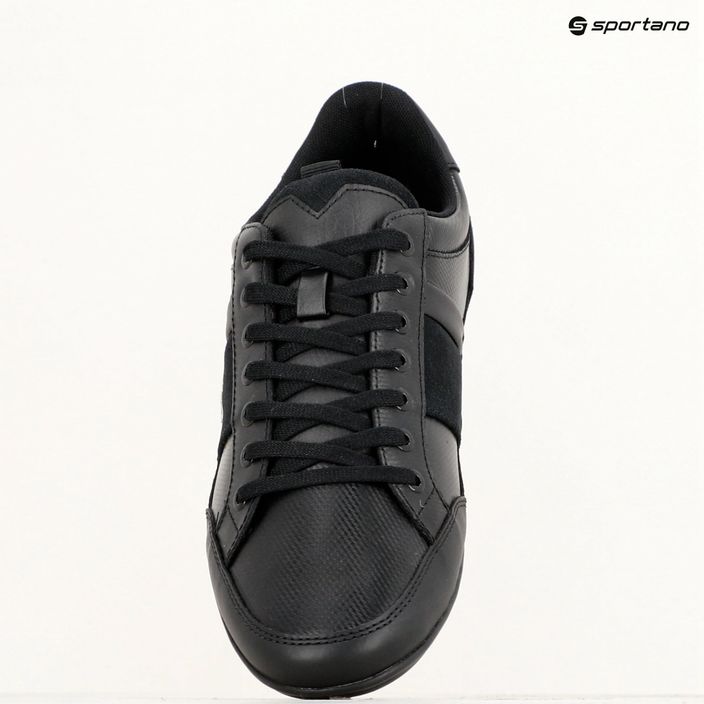 Lacoste ανδρικά παπούτσια 43CMA0035 μαύρο/μαύρο 15