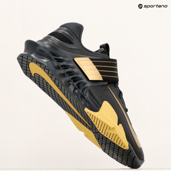 Nike Savaleos μαύρο/μετ χρυσά ανθρακί άπειρα χρυσά παπούτσια άρσης βαρών 9
