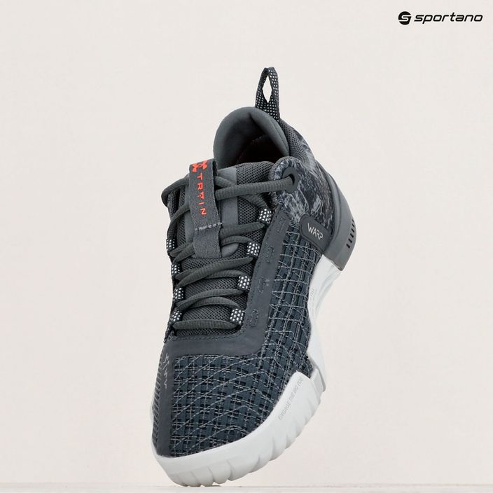 Under Armour γυναικεία παπούτσια προπόνησης TriBase Reign 6 pitch gray/gray void/rush red 9