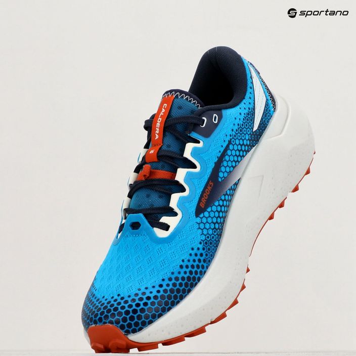 Brooks Caldera 6 ανδρικά αθλητικά παπούτσια για τρέξιμο μπλε/ναυτικό/κοκκορόμηλο 10