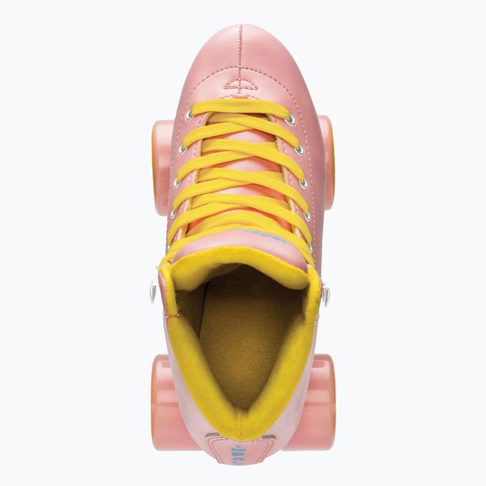 Γυναικεία πατίνια IMPALA Quad Skates ροζ και κίτρινο 10