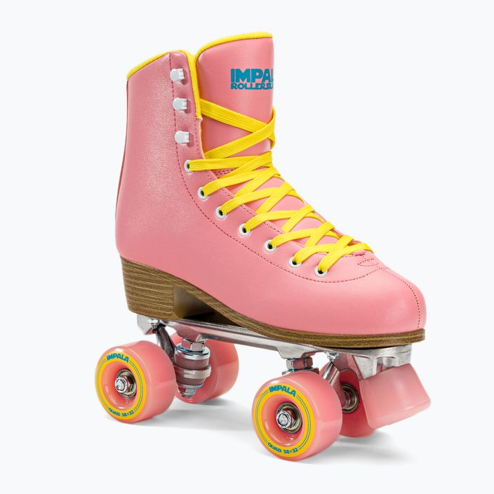 Γυναικεία πατίνια IMPALA Quad Skates ροζ και κίτρινο