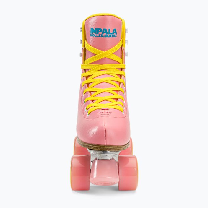 Γυναικεία πατίνια IMPALA Quad Skates ροζ και κίτρινο 5