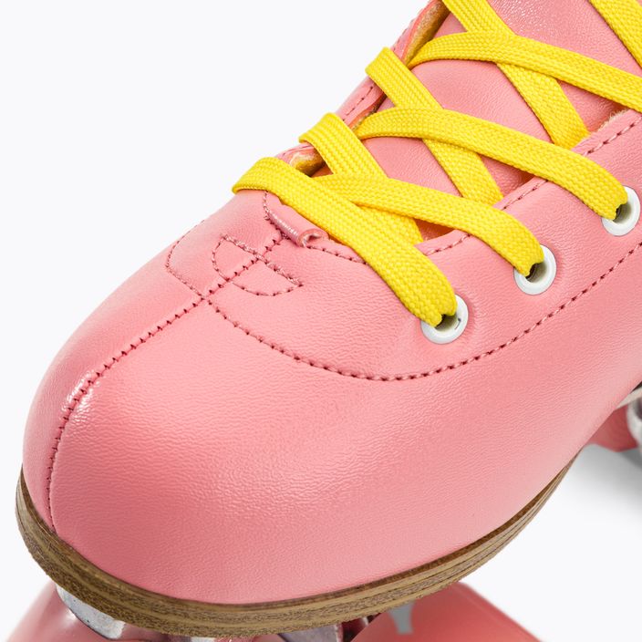 Γυναικεία πατίνια IMPALA Quad Skates ροζ και κίτρινο 7
