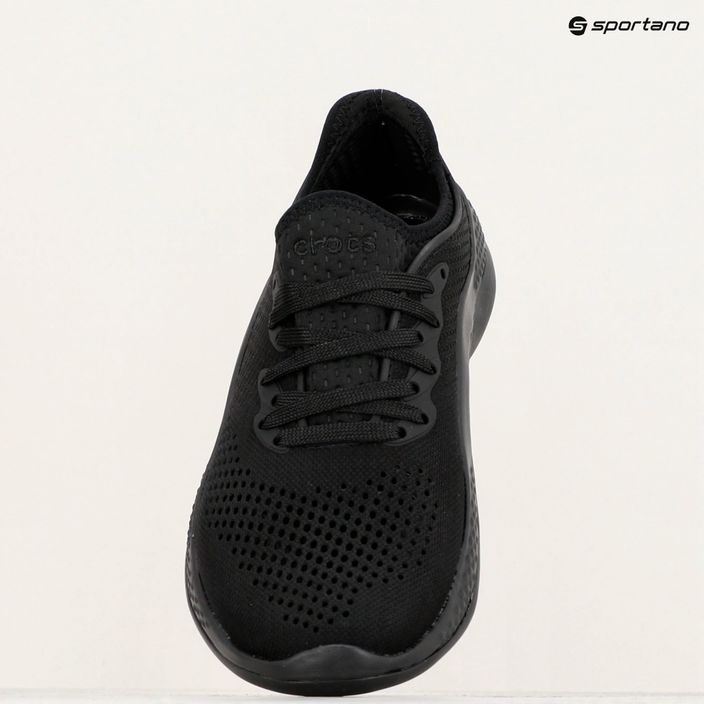 Γυναικεία παπούτσια Crocs LiteRide 360 Pacer μαύρο/μαύρο 15