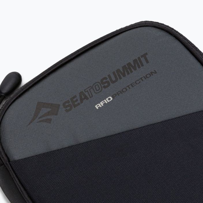 Sea to Summit Ταξιδιωτικό πορτοφόλι RFID προστασία γκρι-μαύρο ATLTWRFIDSBK 4