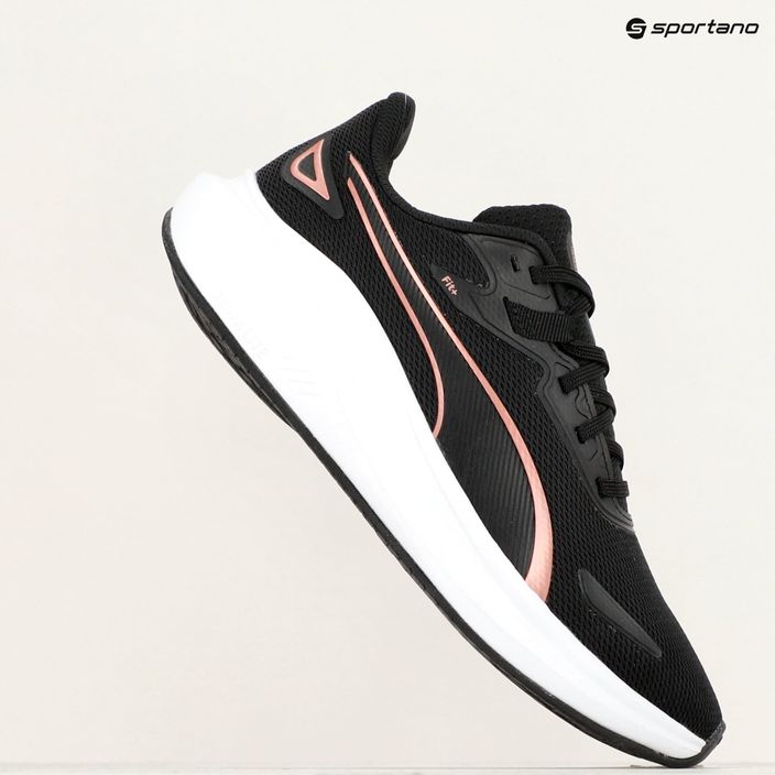PUMA Skyrocket Lite παπούτσια για τρέξιμο puma μαύρο/puma λευκό/ροζ χρυσό 9