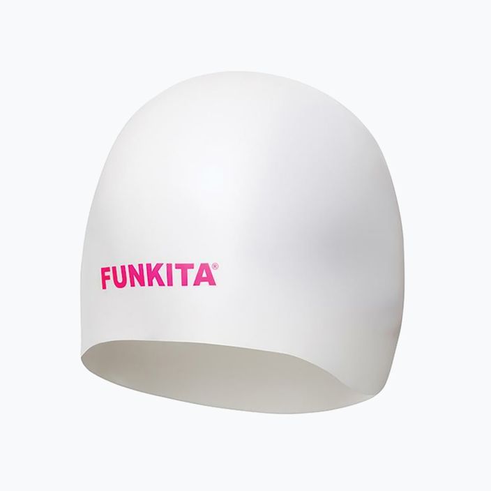 Funkita Dome Racing καπέλο για κολύμπι λευκό FS980039200 2