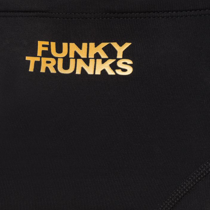 Ανδρικά κολυμβητικά τζάμια Funky Trunks Apex Viper μαύρη επίθεση 3