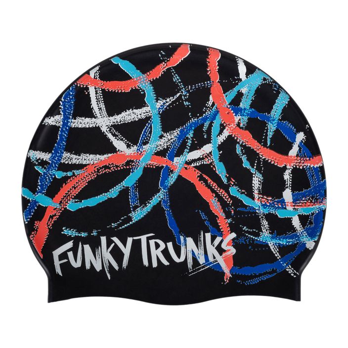 Funky Silicone Swimming Cap μαύρο FT997143200 2