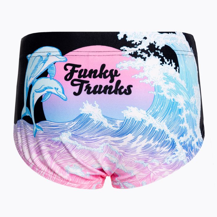 Παιδικά Funky Trunks Sidewinder Trunks πολύχρωμα μποξεράκια για κολύμπι FTS010B7155828 2