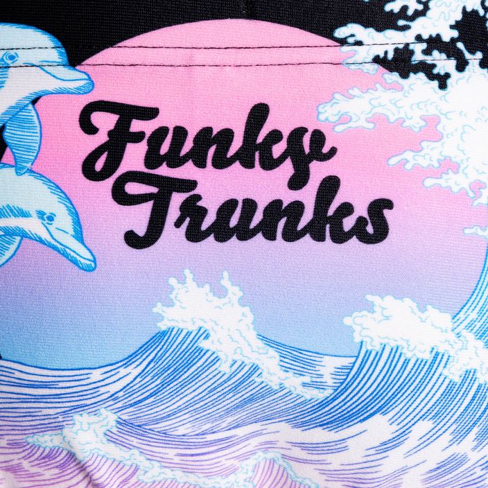 Παιδικά Funky Trunks Sidewinder Trunks πολύχρωμα μποξεράκια για κολύμπι FTS010B7155828 3