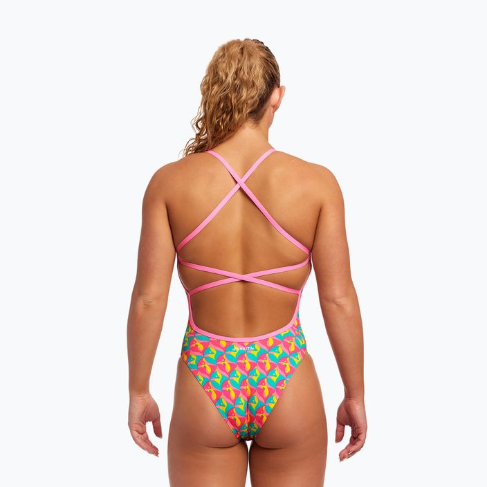 Funkita γυναικείο ολόσωμο μαγιό Strapped In One Piece foxy friends 7