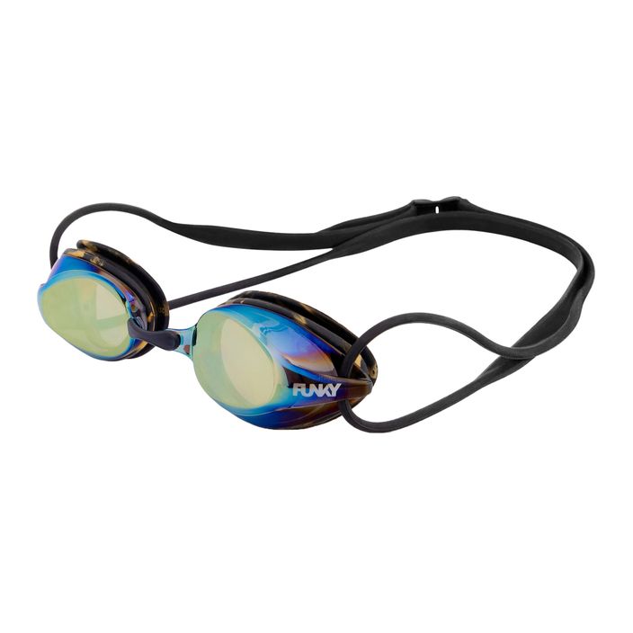 Γυαλιά κολύμβησης Funky Training Machine Goggles ραγισμένο χρυσό 2