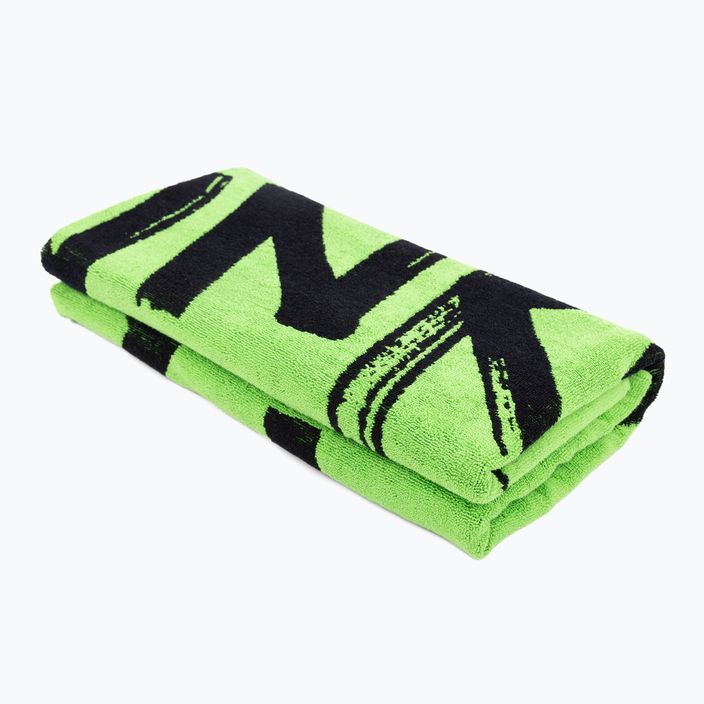 Funky Trunks Βαμβακερή πετσέτα Jacquard με ετικέτα πράσινο 3