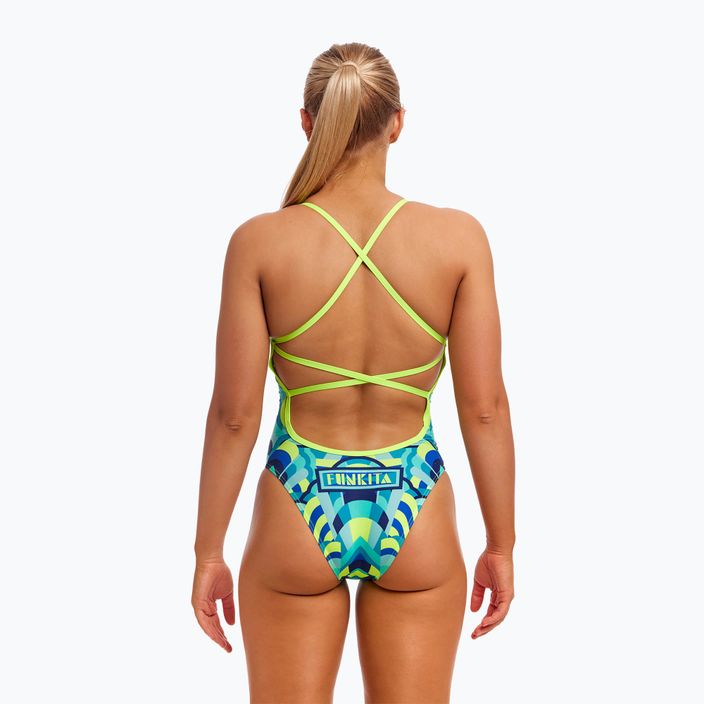 Funkita Strapped In One Piece γυναικείο ολόσωμο μαγιό cirque du swim 3