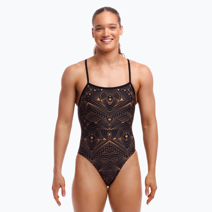 Funkita γυναικείο ολόσωμο μαγιό Strapped In One Piece στα αστέρια 2