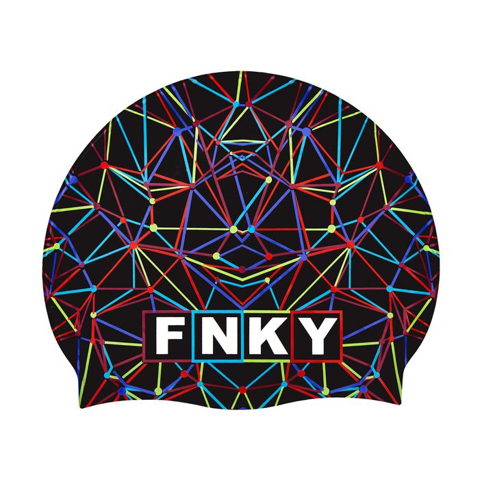 Σκουφάκι κολύμβησης Funky Silicone star sign 2