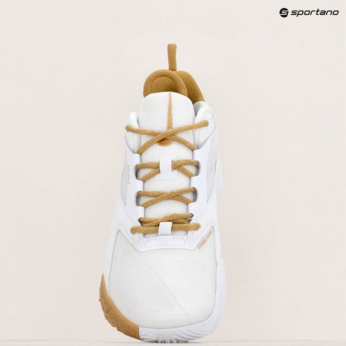 Nike Zoom Hyperace 3 παπούτσια βόλεϊ λευκό/mtlc χρυσό-φωτονική σκόνη 9