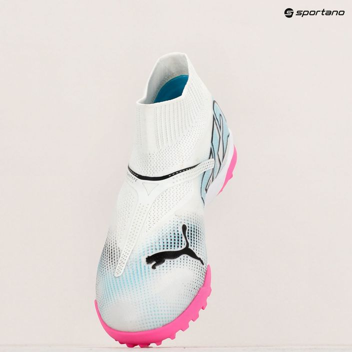 PUMA Future 7 Match+ LL TT μπότες ποδοσφαίρου puma λευκό/puma μαύρο/poison pink 9