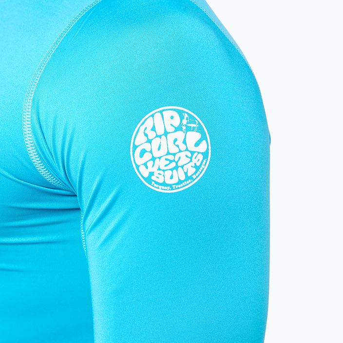 Rip Curl Corps ανδρικό μπλουζάκι για κολύμπι μπλε WLE3KM 4