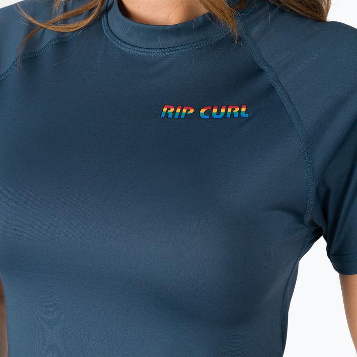 Rip Curl Icon γυναικείο μπλουζάκι για κολύμπι navy blue 122WRV 4